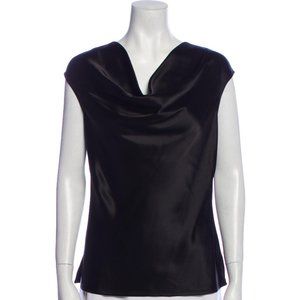 ST. JOHN COUTURE Cowl Neck Sleeveless Top